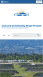 Mobile Screenshot of concordreuseproject.org